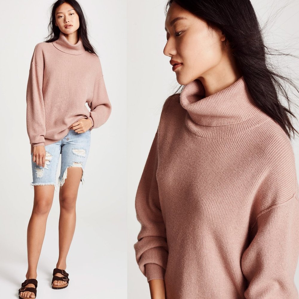 Free People Softly Structured Tunic Sweater $148 - Picture 4 of 7